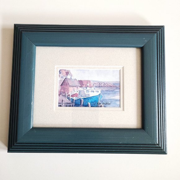 Lynn Van Tassel framed original art work. Canadian art. - Picture 2 of 7